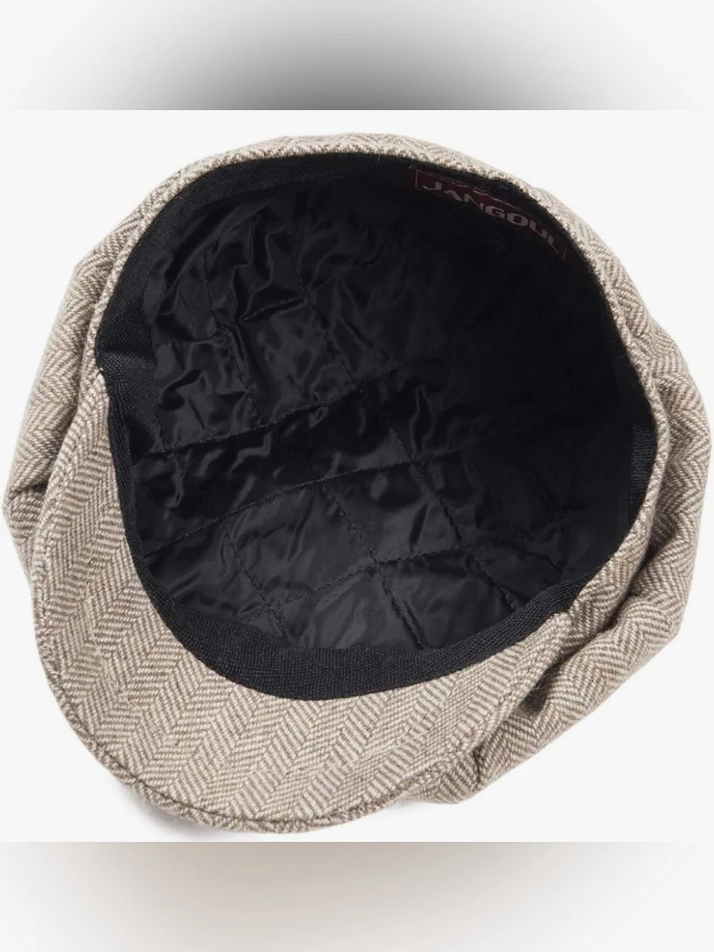 Boys Vintage Newsboy Cap Tweed Flat Beret Cabbie Hat for Kids 6/8 years Pageboy